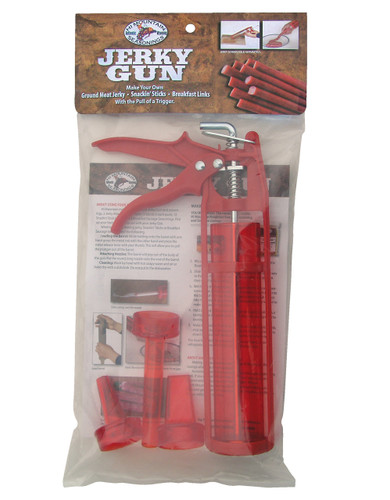 Hi Mountain Jerky Gun w/ 3 Nozzles (Flat, Round, and Long) HMS00051 FOOD & DRINK Hi Mountain HMS00051 Wolverine Supplies