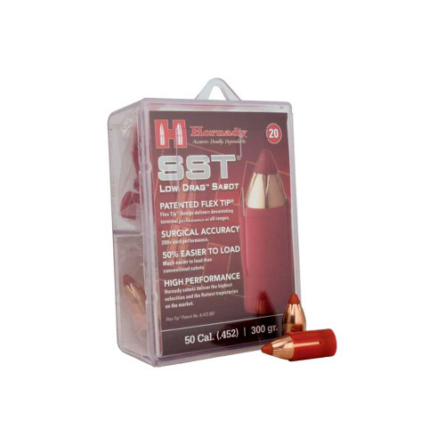 Hornady Muzzleloading Sabots w/ Bullet .50 Cal LD 300 SST-20