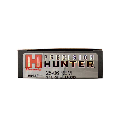 Hornady Precision Hunter 25-06 Rem 110gr ELD-X Box/20