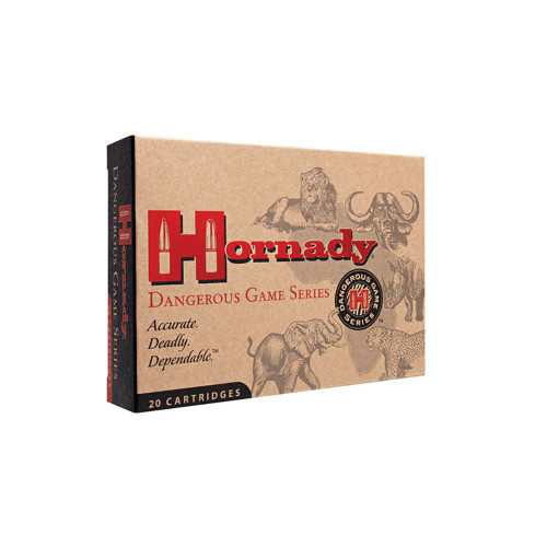 Hornady Dangerous Game Series .500 NE 570 Grain DGS Box/20