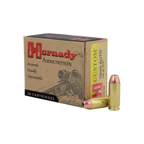 Hornady Custom 10mm Auto 180gr XTP Box/20