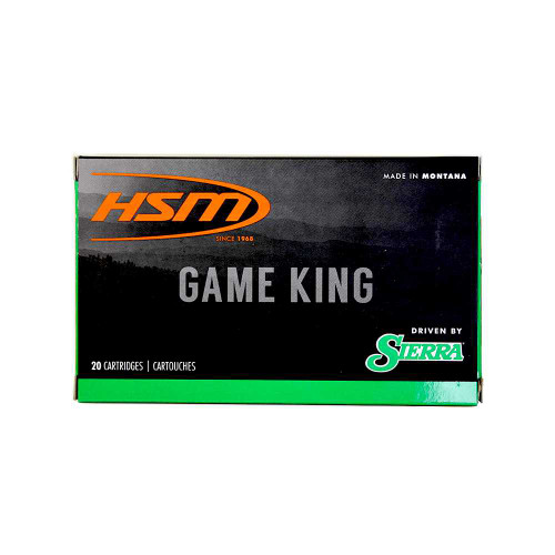 HSM 7mm Mauser 160gr SBT GameKing Box/20