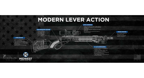 Midwest Industries Gun Mat Lever Action Series 36x12