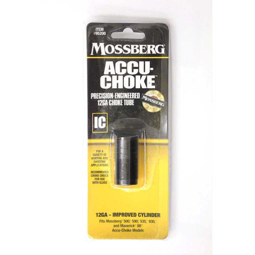 Mossberg 500/505/88 Accu-Choke Improved Cyl 12ga Black