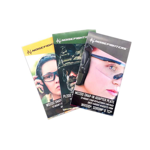 Noisefighters Adaptor Plates - Peltor Comtac