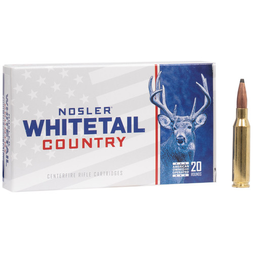 Nosler Whitetail Country 7mm-08 Rem 140 Grain Solid Base Box/20