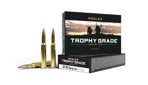 Nosler Trophy Grade Rifle .30-06 Spfd 150 Grain 3000 fps Partition Box/20 NOS60055 Wolverine Supplies