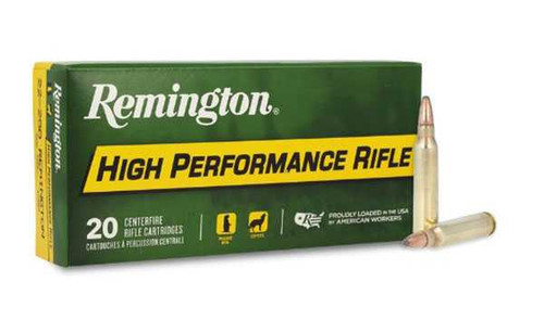 Remington High Performance .223 Rem. 55gr PSP Box/20