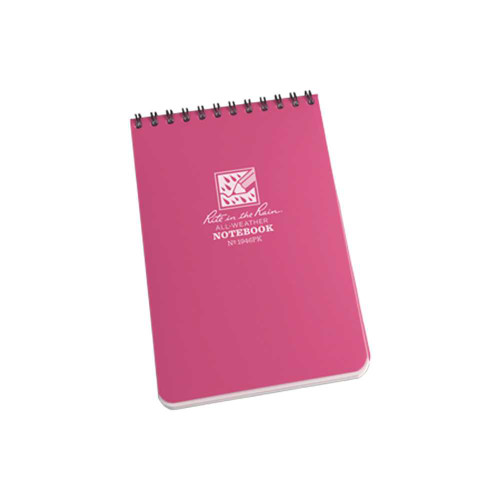 Rite in the Rain 4x6" Spiral Top Notebook Pink