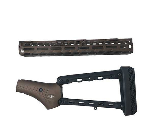 Ranger Point Costa Henry Pistol Grip Lever Stock Handguard Set Root Beer