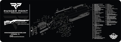 Ranger Point Precision Henry Tactical Rifle Cleaning Mat w/ Parts Diagram