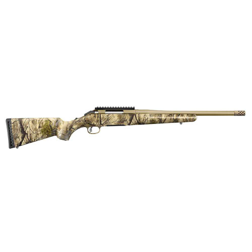 Ruger American BA 6.5 Creedmoor 16.1"/406mm Burnt Bronze 4-Round Synthetic GO Wild I-M Brush
