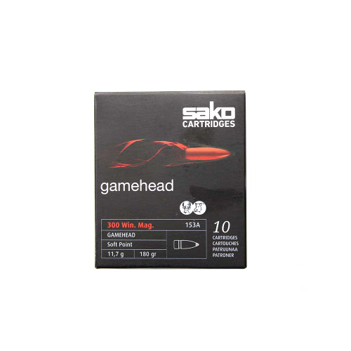 Sako Gamehead .300 WM 180gr SP Box/10