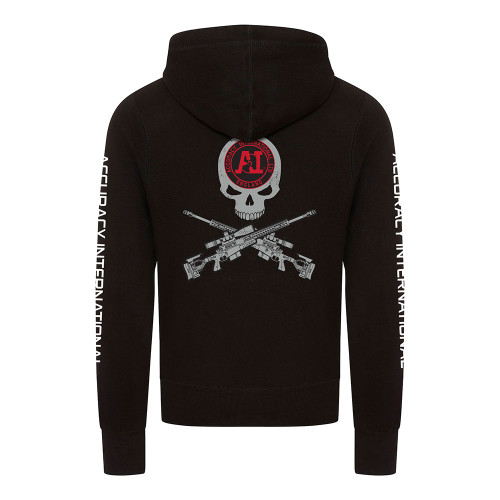 Accuracy International Hoodie Skull Design Black - 3X-Large Accuracy International Hoodie Skull Design Black - 3X-Large