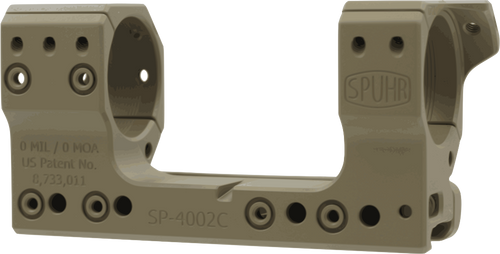 Spuhr Scope Mount Gen 3 Ø34 H38mm 0-MIL Picatinny FDE