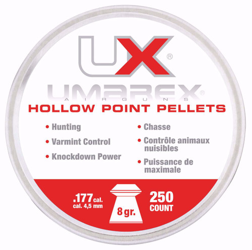 Umarex UX Hollow Point Pellet .177 Cal Qty/250