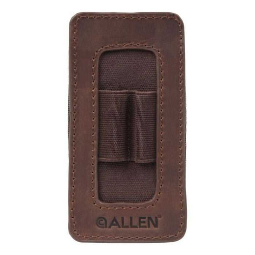 Allen Castle Rock Forend Cartridge Carrier 2-Round - Top Grain Leather Brown