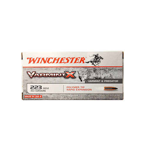 Winchester Super-X .223 Rem 40gr Varmint 3700fps Box/20