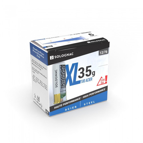 Solognac XL100 12 Gauge 3" 1-1/4oz Steel #4 Box/25