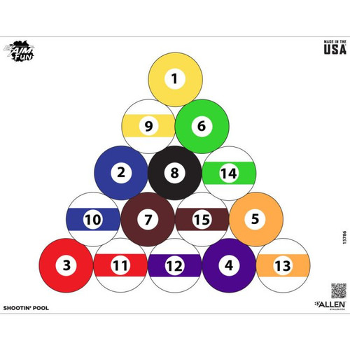 Allen EZ Aim 24x19 Aim Fun Shootin Pool Target 4-Pack