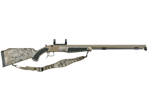 CVA Accura Plains Rifle .50cal 28" Fluted Nitride RealTree MAX-1