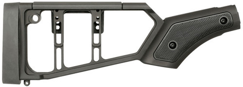 Midwest Industries Lever Stock Henry Pistol Grip Black MIDMILSHPG STOCKS Midwest Industries MI-LS-HPG Wolverine Supplies
