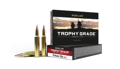 Nosler Trophy Grade Long Range .30 Nosler 210gr ABLR Box/20