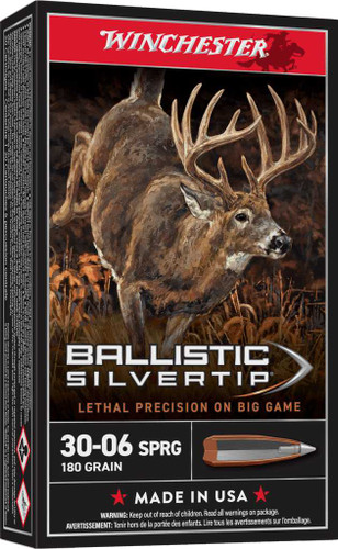 Supreme .30-06 Spfd. 180 Grain Ballistic Silvertip