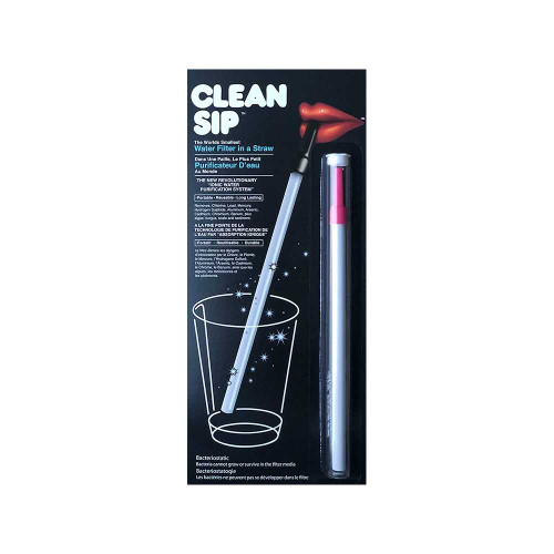 Clean Sip Water Purifying Drinking Straw