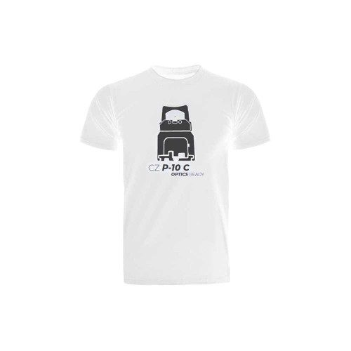 CZ T-Shirt P-10 C White - X Large