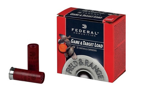 Federal Field & Range 12 ga 2-3/4" #8 1oz Lead 25 Rounds FRL128 Wolverine Supplies