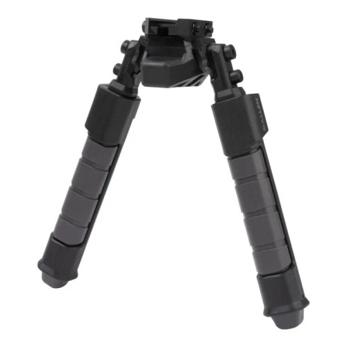 Allen Helix Rifle Bipod Low Picatinny Rail Mount - Rapid-Snap Legs - Black