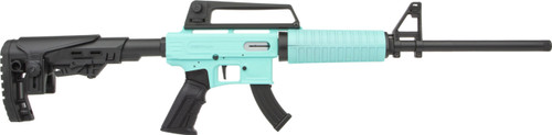 Derya TM22 Feather SA .22LR 18" DM Compact Egg Blue