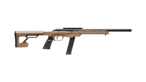 Savage 64 Precision SA .22LR 16.5"/419mm DM M-LOK Synthetic Chassis FDE