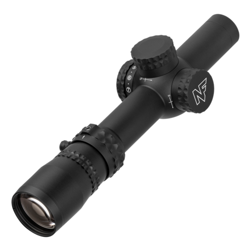 Night Force NX6 1-6x24mm FC-6c SFP Illuminated 30mm Capped Black