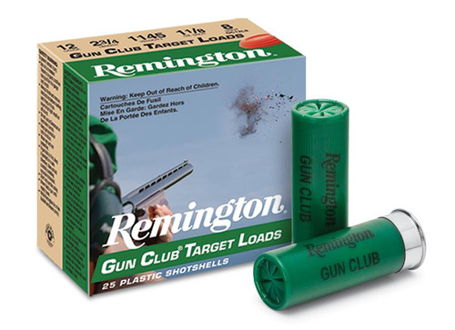 Remington Gun Club Target 12ga 2-3/4" 1200 FPS 1-1/8oz #7.5
