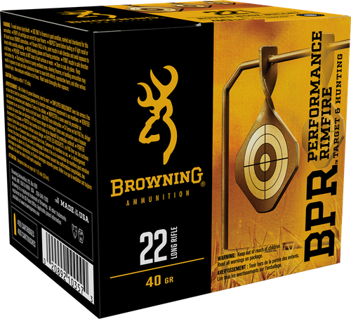 Browning BPR 40gr RN .22LR 400 rounds
