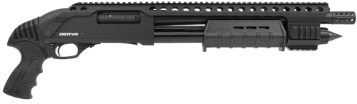 Derya Carina Q PA 12ga/3in 14 Inch 4-Round  Pistol Grip Black