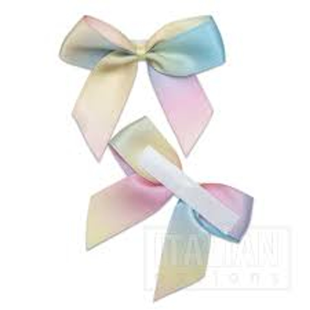 Pale Pink – 5cm Satin Ribbon Bow – (Self Adhesive) – 12 Pack – Italian  Options