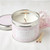 Baby Girl Candle Pink Heart