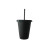 Solid Colour Cold Cup - Black 16oz