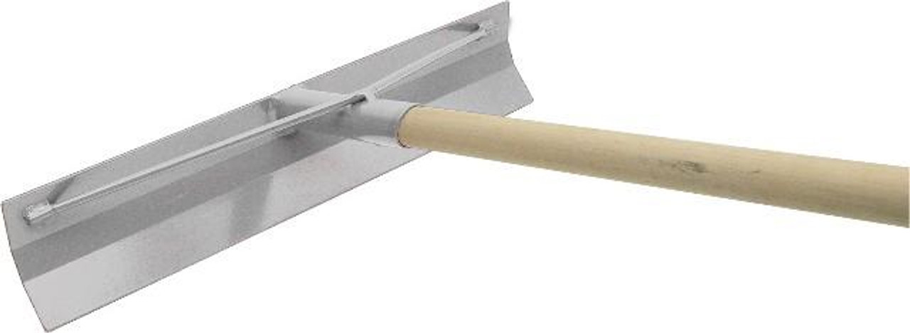 Marshalltown #16867 19-1/2" Aluminum Concrete Placer with Wood Handle