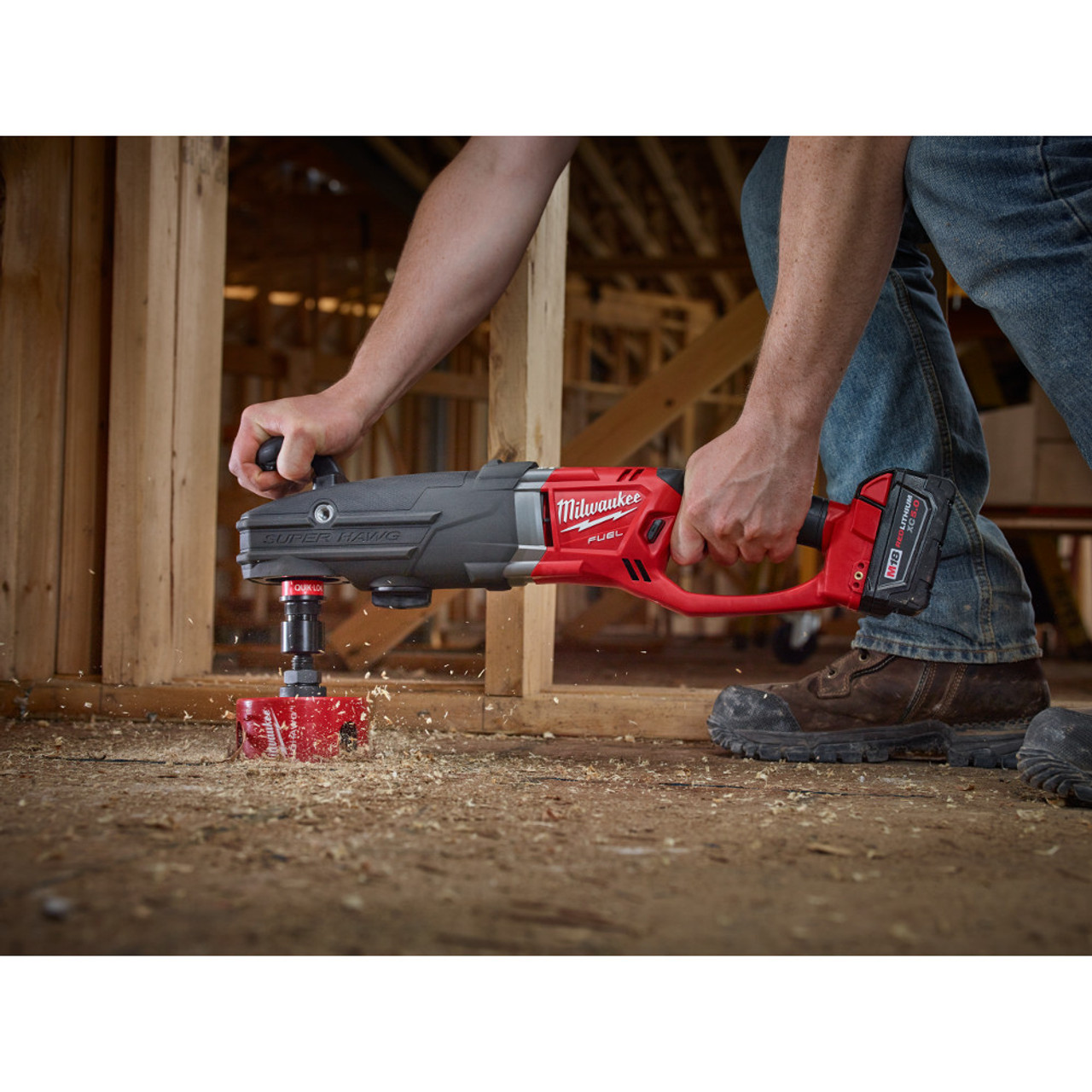 Milwaukee tool m18 2025 fuel super hawg 2711