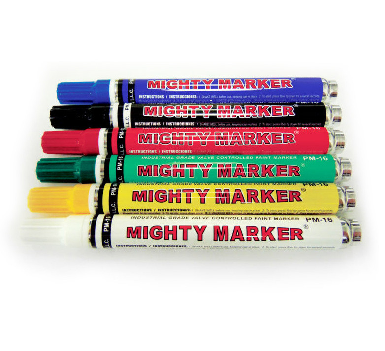 Mighty Marker 00816 PM-16 Orange Mark & Code Pen