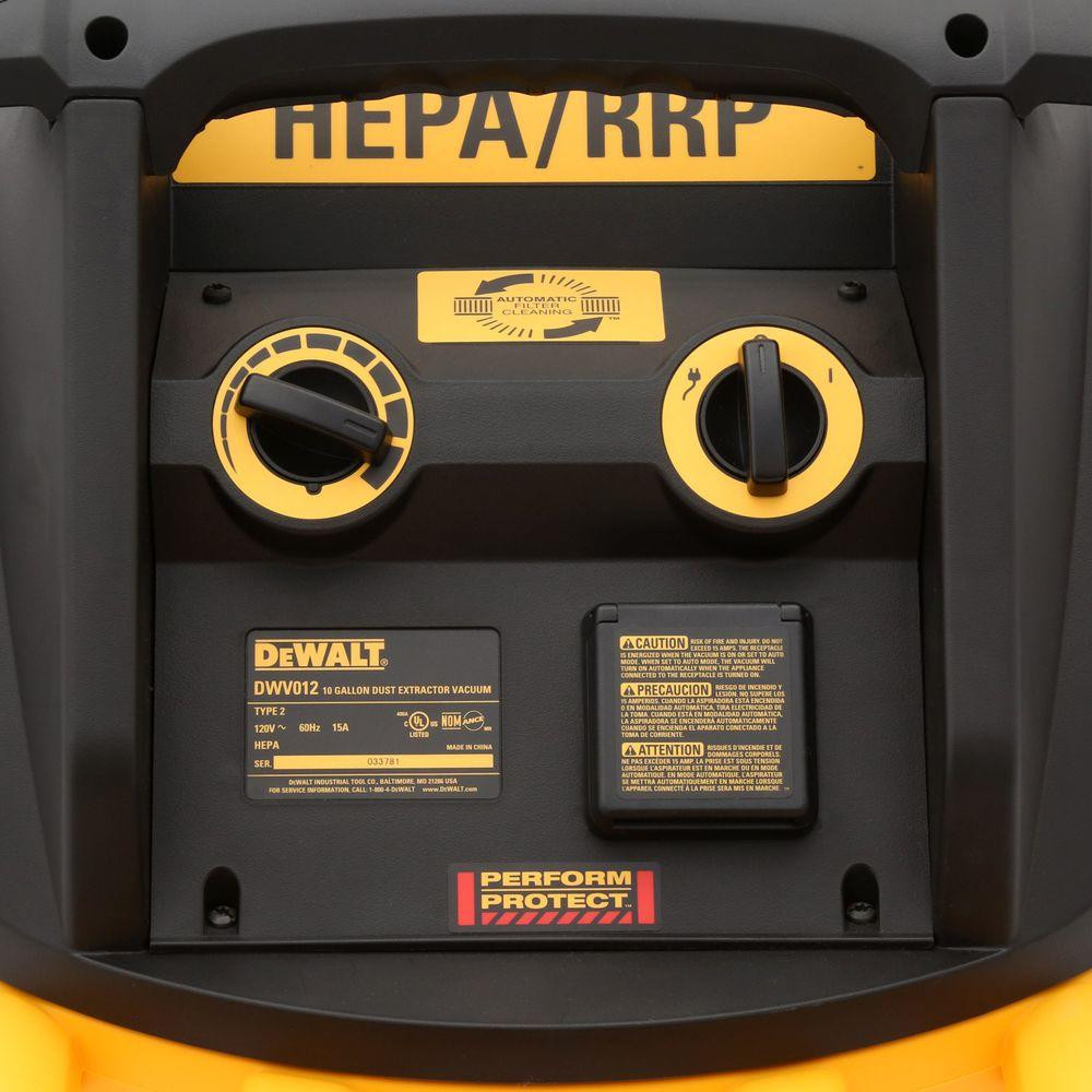 DeWalt DWV012 10 Gallon Wet/Dry Hepa 