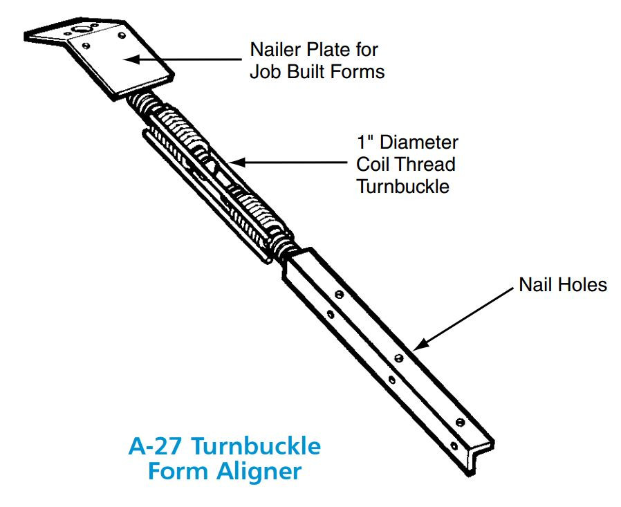 Dayton Superior A27 Turnbuckle (Bent End)