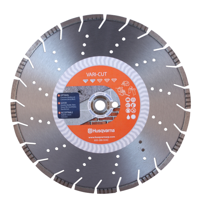 Husqvarna VARI-CUT S45 14 Inch Diamond Saw Blade – 542751359
