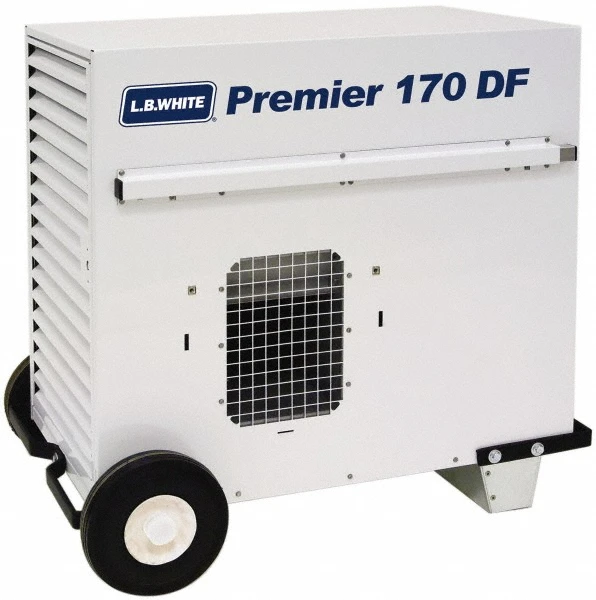 LB White 170DF Premier 170,000 BTU Dual Fuel Ductable Heater w/ Thermostat