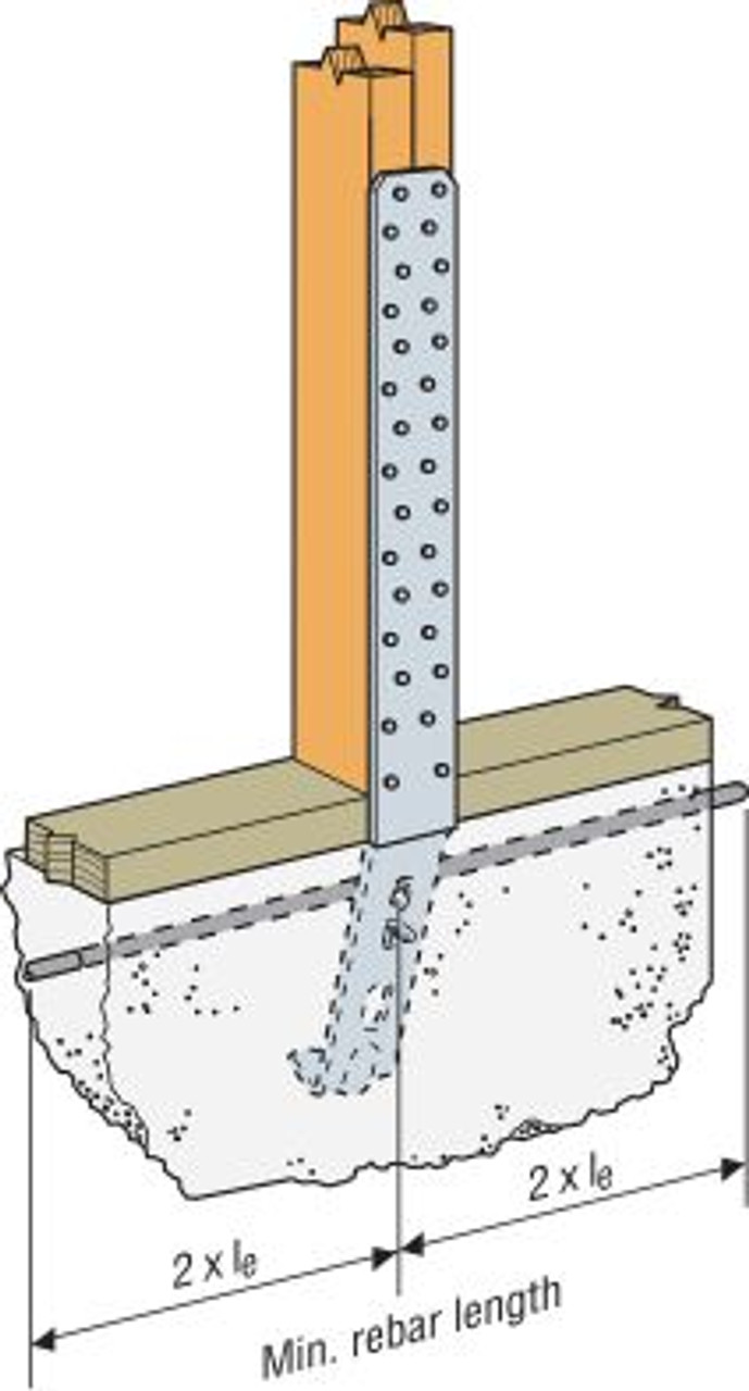 Simpson Strong Tie STHD14 Strap Tie Hold Down Anchor