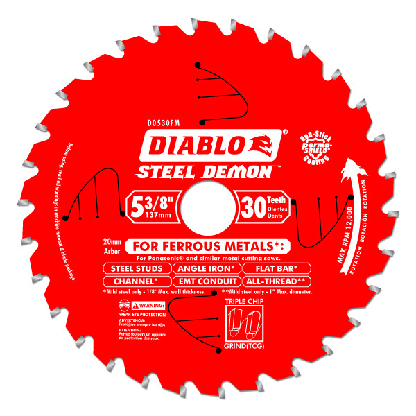 Diablo D053830FMX 5-3/8